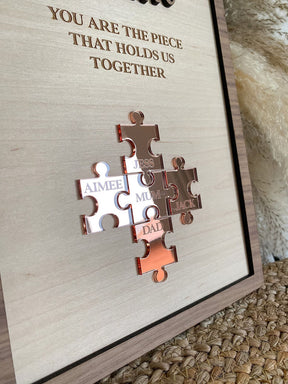 Mothers Day Jigsaw Plaque | Personalised Mothers Day Gift | For Mum | Wooden Plaque | Birthday Gift