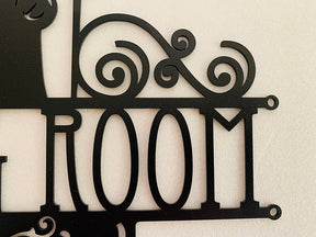 Personalized Sewing Room Metal Sign