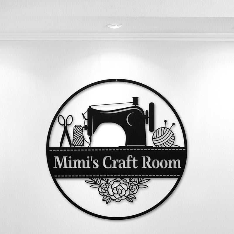 Sewing Metal Sign, Gift for Grandma, Gift for Mom